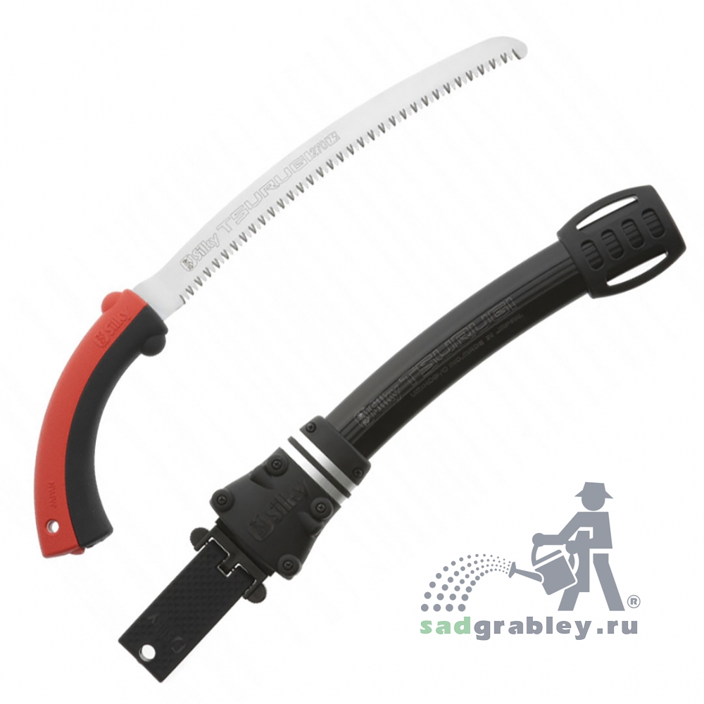 Пила Silky Tsurugi Curve 330мм, 7.5зубьев/30мм, в чехле Пила Silky Tsurugi Curve 330мм, 7.5зубьев/30мм, в чехле