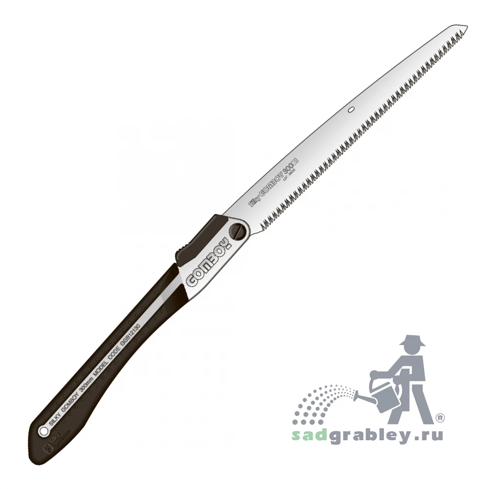 Пила японская Silky Gomboy 300мм, 10зуб/30мм, складная
