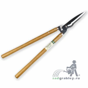 Ножницы садовые для живой изгороди, Dokan Shozo, усиленные, 180мм/630мм